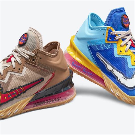 Nike LeBron 18 Low Wile E. vs Roadrunner Space 